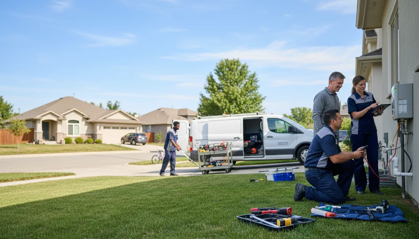 Tankless water heater service in Duffield, VA